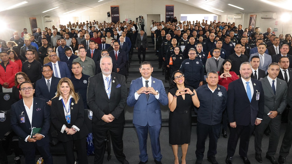Organismos internacionales colaboran en entrenamiento de cuerpos de Seguridad; Puebla a la vanguardia