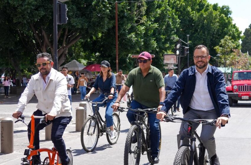  Realiza Gobierno de la Ciudad rodada ciclista por el Día Mundial sin Automóvil