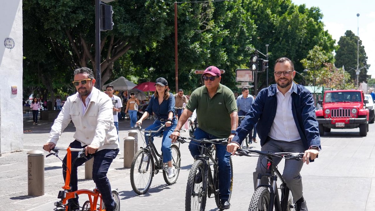Realiza Gobierno de la Ciudad rodada ciclista por el Día Mundial sin Automóvil
