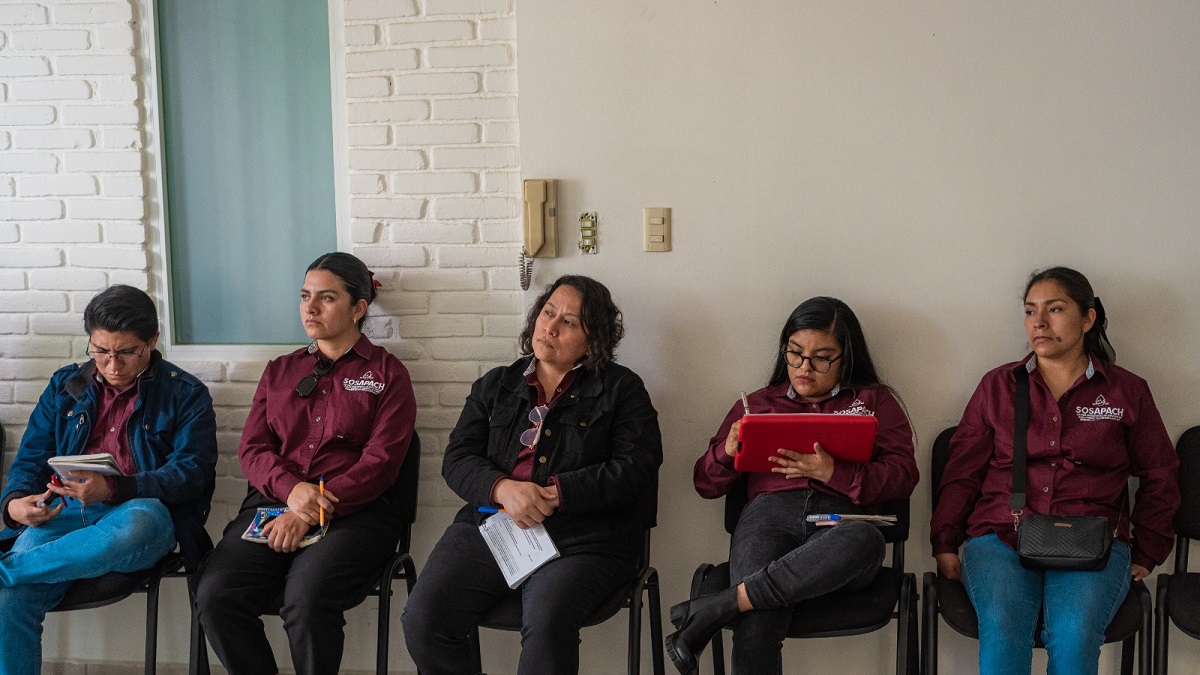 SOSAPACH participa en una capacitación impartida por la Dirección de Protección Civil Municipal
