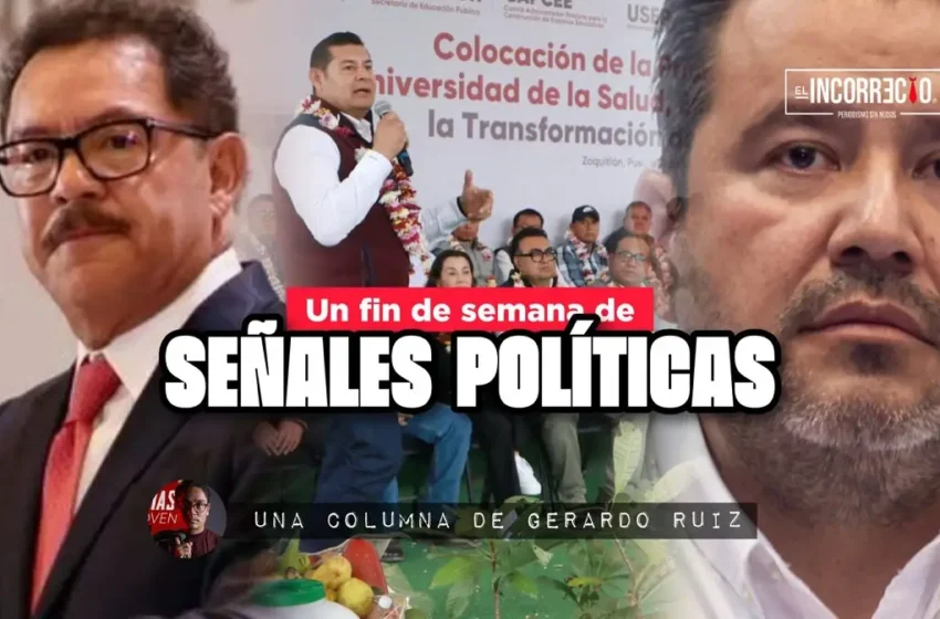  Un fin de semana de señales políticas