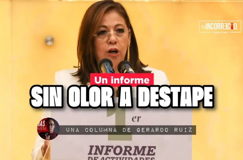  Un informe sin olor a destape