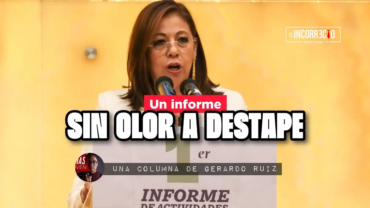 Un informe sin olor a destape
