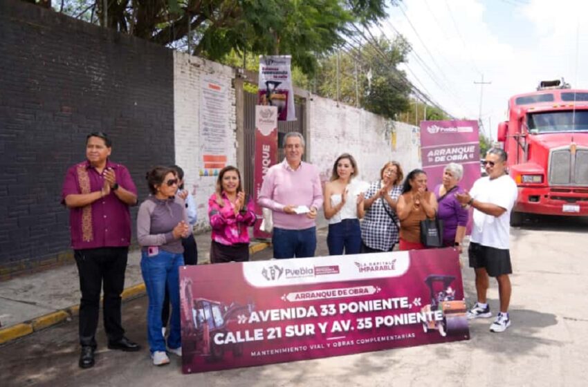  Arranca Pepe Chedraui rehabilitación vial en avenida 33 Poniente