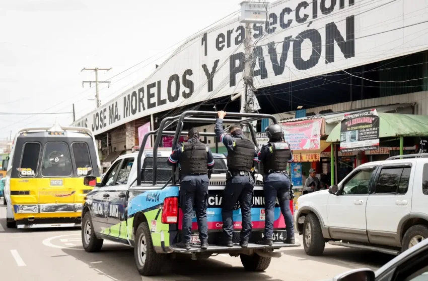  Aseguran un local en el Mercado Morelos tras un operativo ejecutado por la FGE