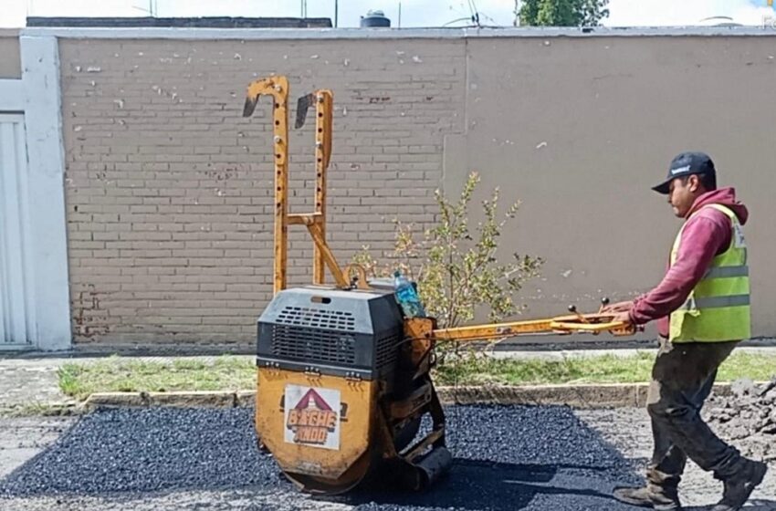  Campaña Capitalina Bacheando Puebla: mejoramiento permanente a vialidades