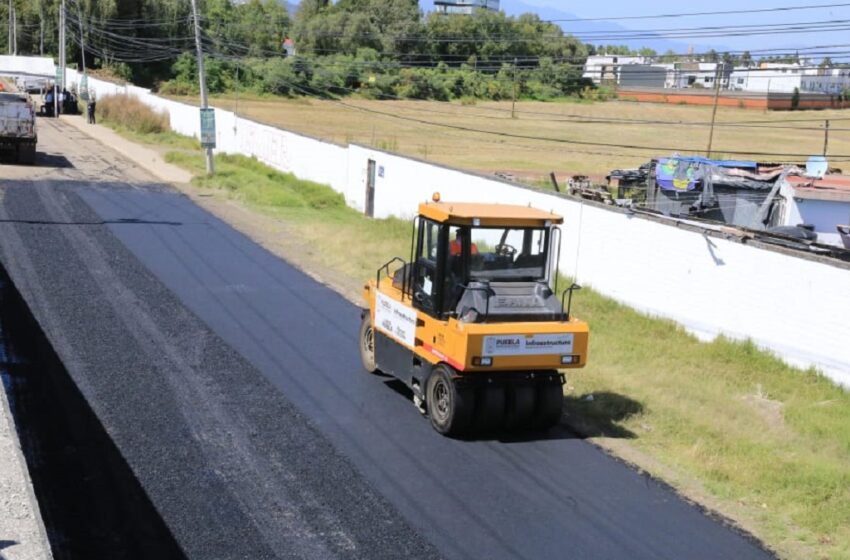  Con transparencia histórica y presupuesto eficiente, Gobierno de Puebla continúa con pavimentación y rehabilitación de carreteras