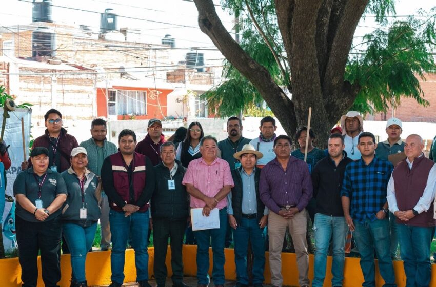  EcoJornada transforma el Parque de Santiago Mixquitla con la suma de esfuerzos