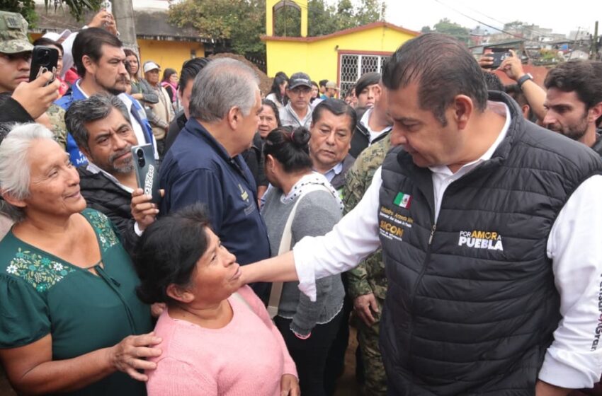  El gobierno federal y el de Puebla avanzan en la fase de recuperación en la Sierra Norte