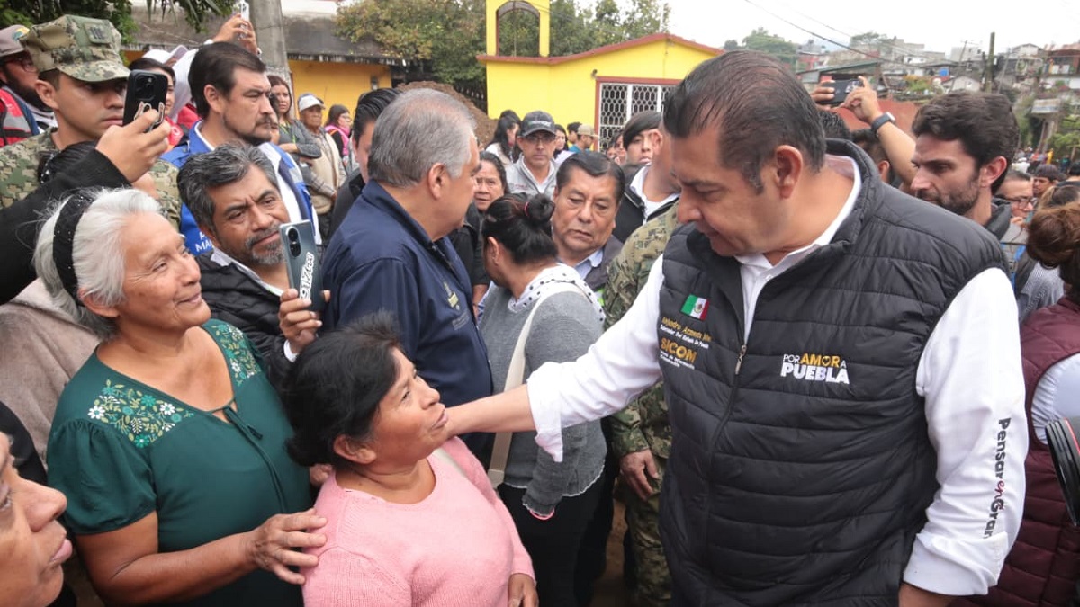 El gobierno federal y el de Puebla avanzan en la fase de recuperación en la Sierra Norte