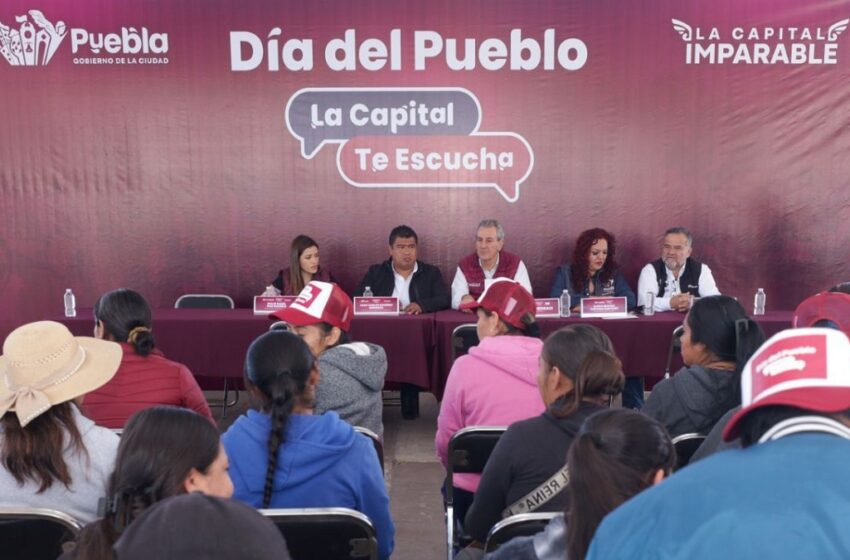  Encabeza Pepe Chedraui “El Día del Pueblo, La Capital te Escucha” en Santa María Guadalupe Tecola