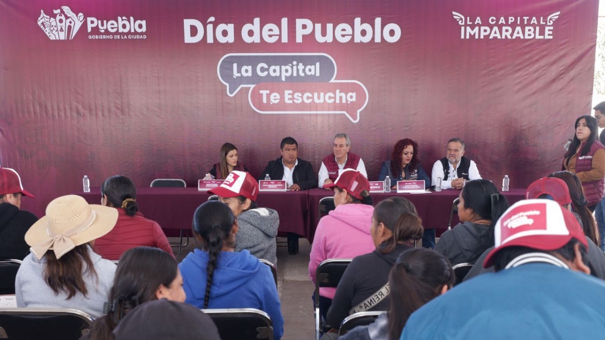 Encabeza Pepe Chedraui “El Día del Pueblo, La Capital te Escucha” en Santa María Guadalupe Tecola