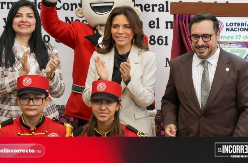  Firman Convenio IPN y Lotería Nacional; develan billete para conmemorar Archivo Histórico politécnico
