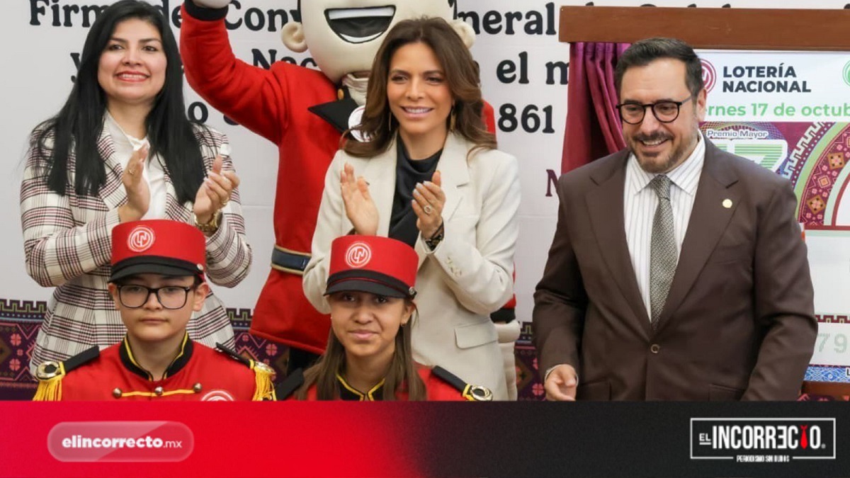 Firman Convenio IPN y Lotería Nacional; develan billete para conmemorar Archivo Histórico politécnico