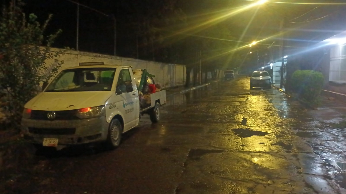 Gobierno de la Ciudad y Agua de Puebla trabajan en la atención inmediata y coordinación efectiva tras lluvias en la capital poblana