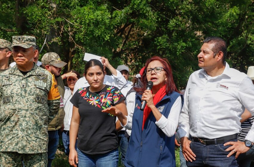  Gobierno federal y estatal reabren accesos a Tlacuilotepec; reconstruirán puente derribado por lluvias