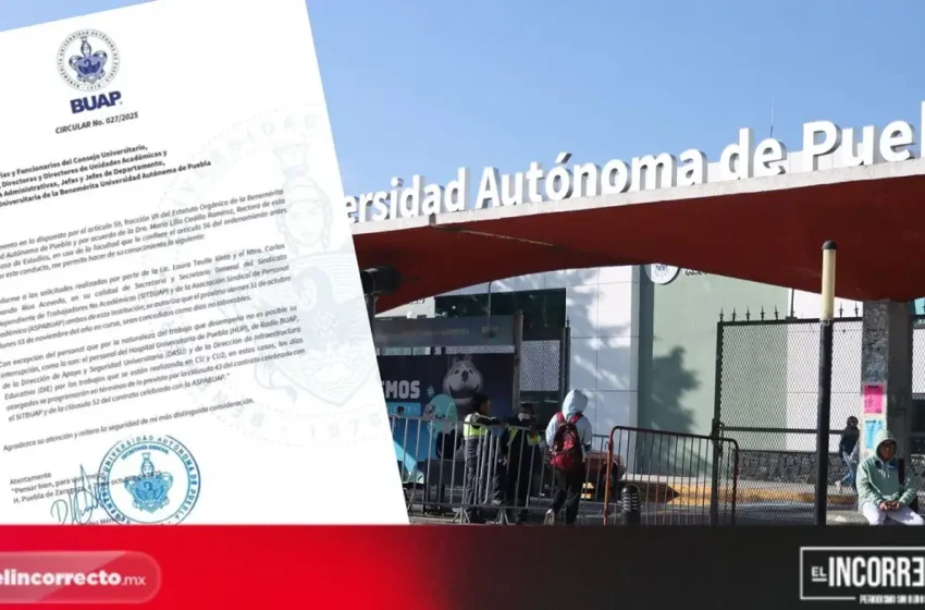  Habrá megapuente en la BUAP 