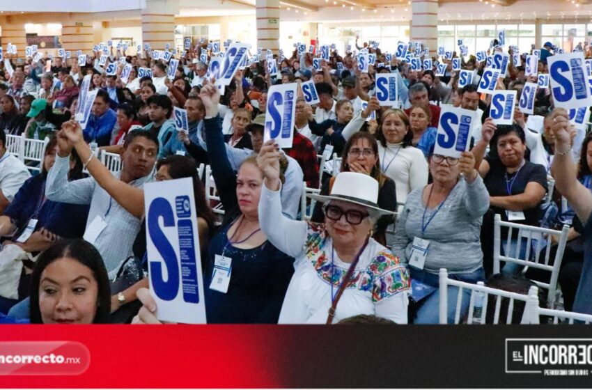  Entre amenazas de renuncia y acordeones, PAN Puebla elige 100 consejeros