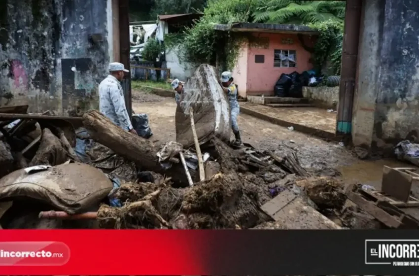  Suman 21 defunciones por deslaves en la sierra norte poblana; hallan sin vida a Ernesto Islas