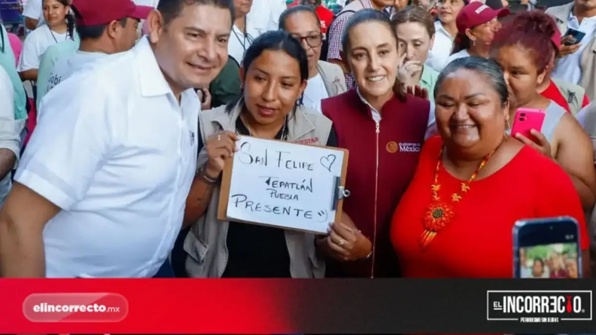 Sheinbaum y Armenta entregan primeros apoyos de 20 mil pesos a familias de Xicotepec