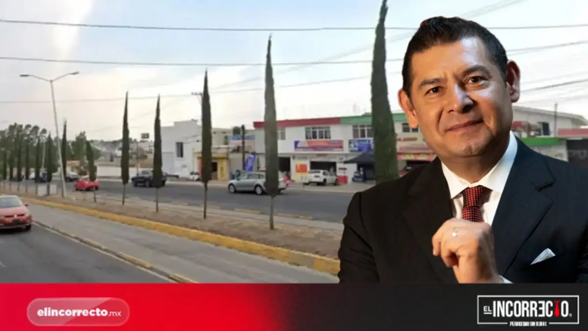 Armenta va por la rehabilitación del bulevar Atlixco