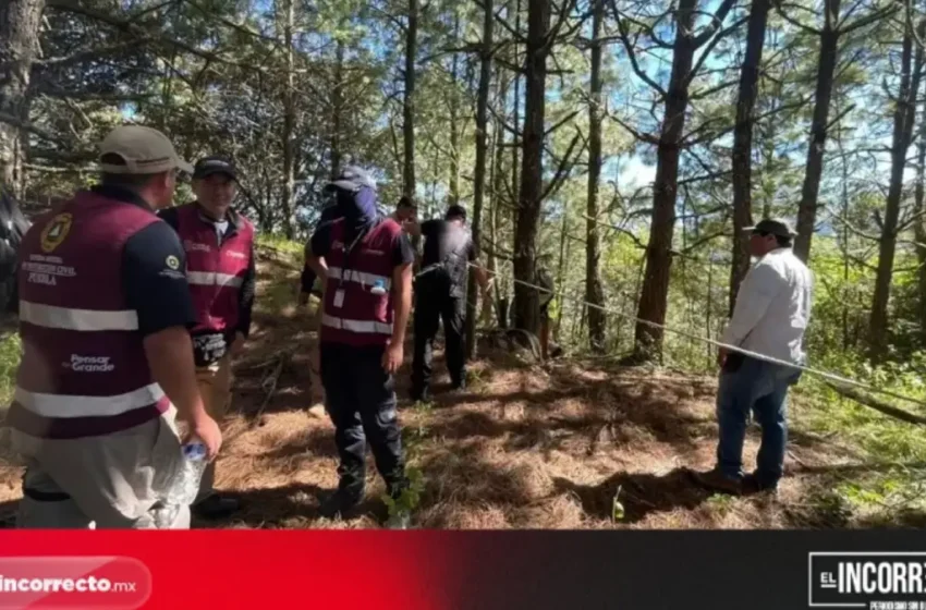  Encuentran a Pedro Segura en Tetela de Ocampo, van 23 defunciones por deslaves en Puebla 