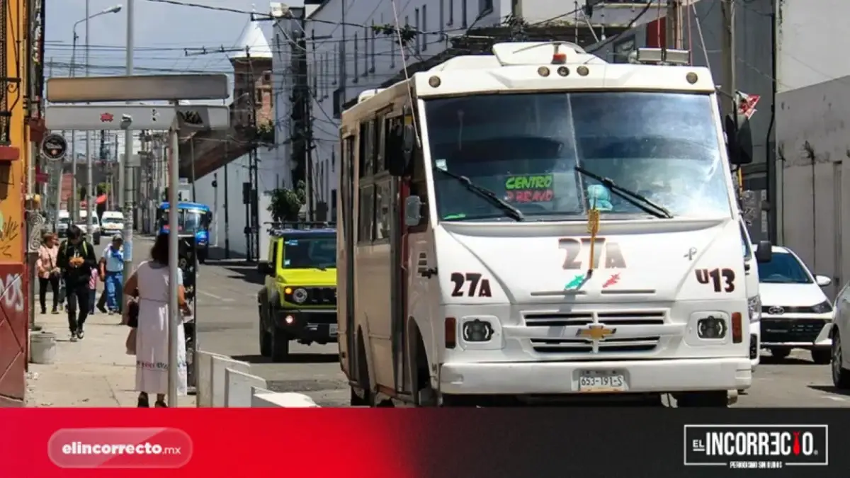 No habrá prórroga: A partir de esta fecha retirarán unidades del transporte público de Puebla que no cumplan revista vehicular