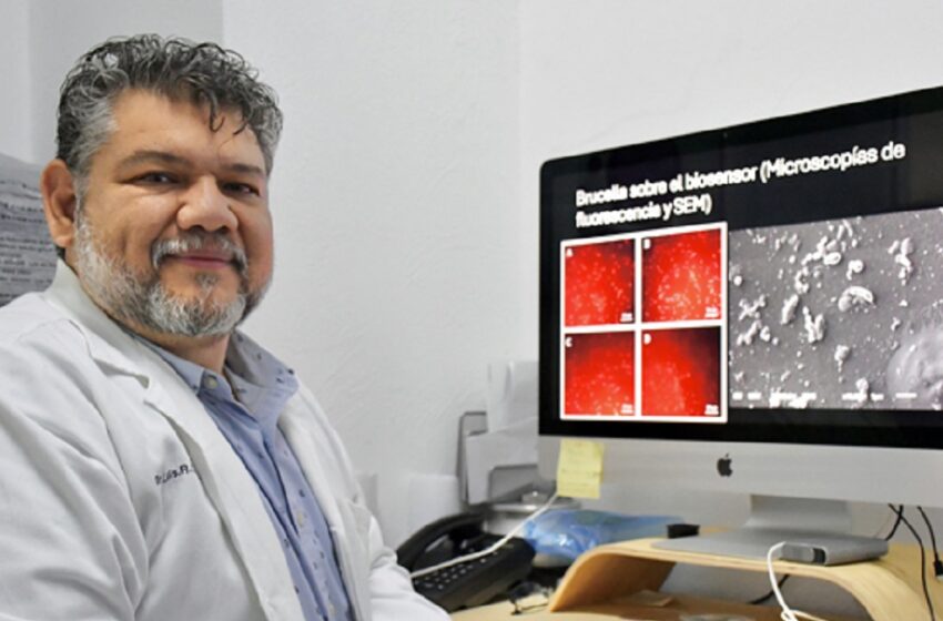 Investigador de la Facultad de Ciencias Biológicas desarrolla biosensores para detectar bacterias patógenas y toxinas