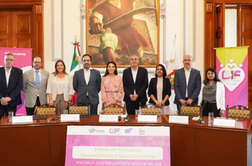  MariElise Budib y Pepe Chedraui firman convenio con Fundación Distribuidores Nissan para la construcción y equipamiento de “Lumina”