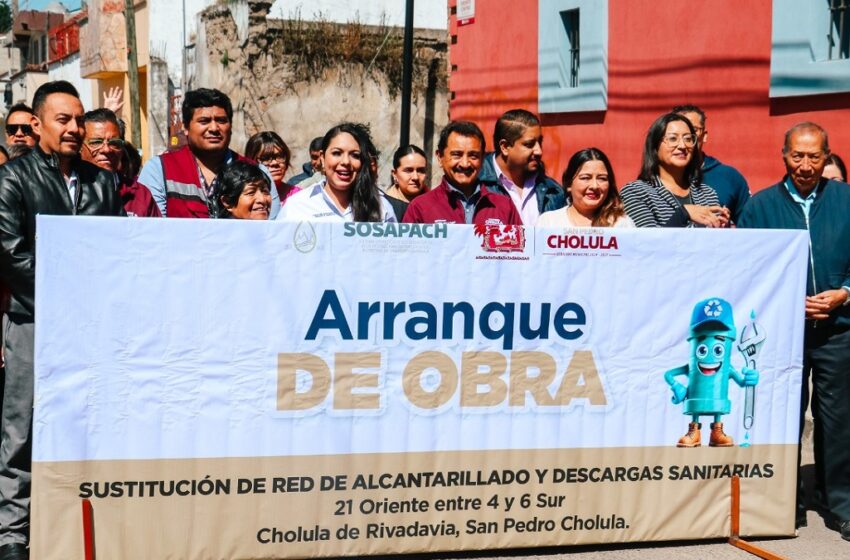  Mejoran servicios en San Pablo Tecamac con nueva obra de drenaje sanitario