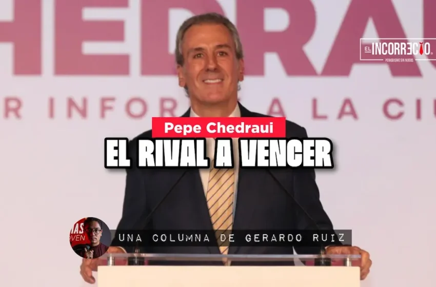  Pepe Chedraui, el rival a vencer