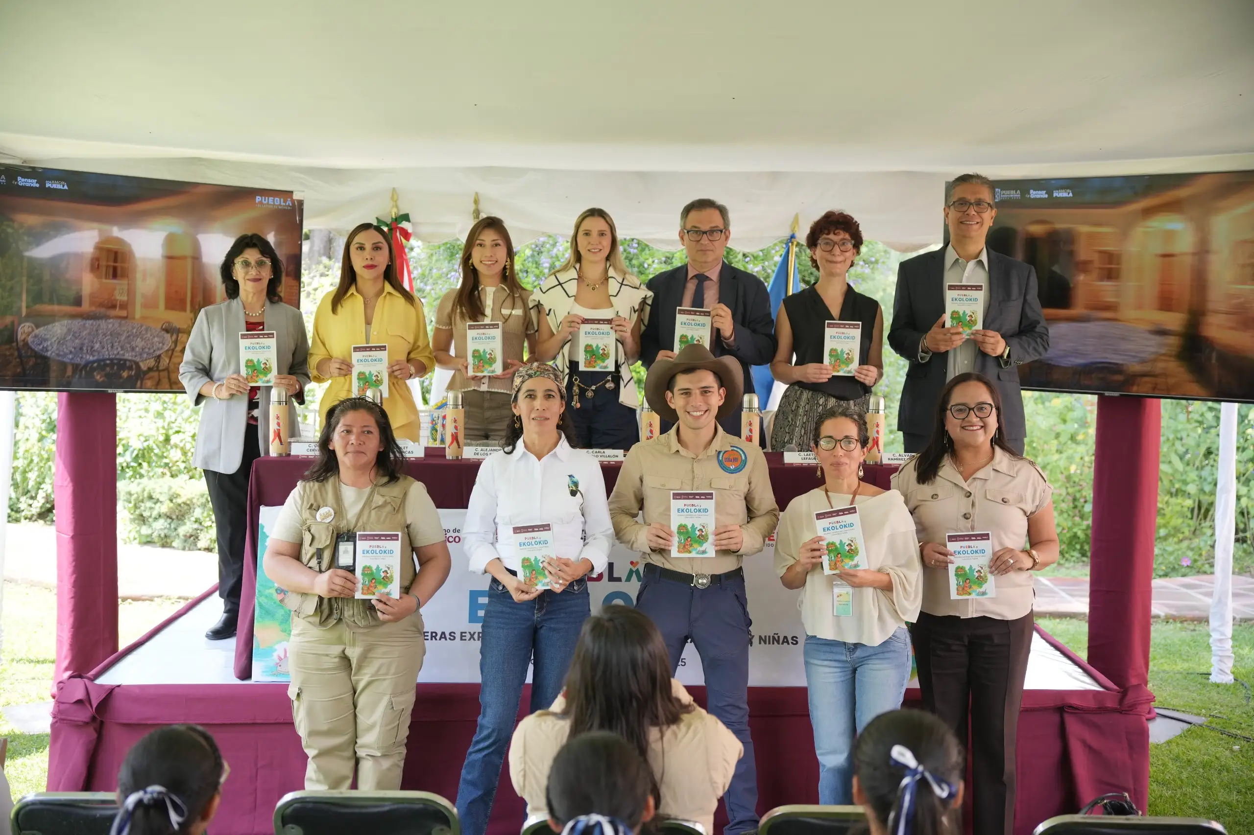 Presentan el libro "Ekolokid" con misiones en la naturaleza para los más pequeños en Puebla
