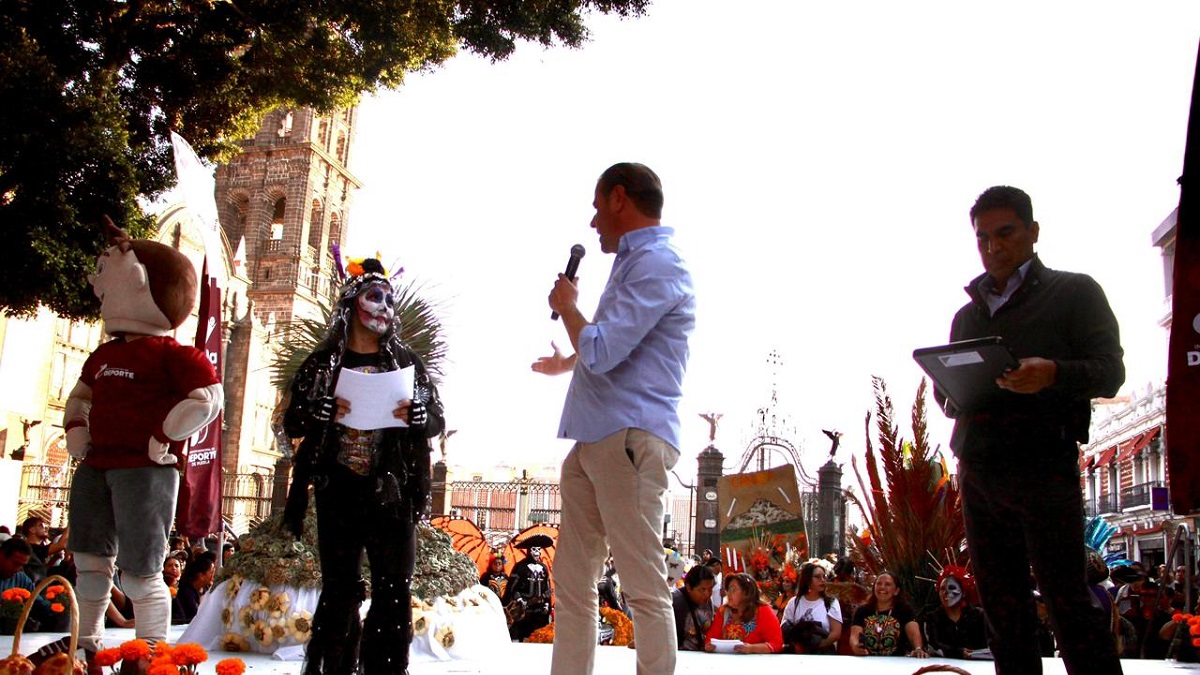Realiza el IMDP Activación Física Musicalizada en celebración del Día de Muertos