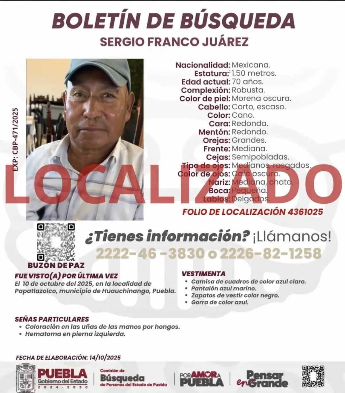 Destaca Armenta que Puebla dejó de ser estado huachicolero para ser el que más combate este delito