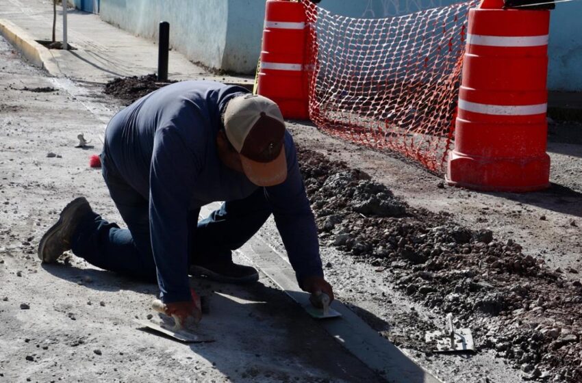  Verifica Gobierno de Pepe Chedraui conclusión de trabajos de pavimentación en San Francisco Totimehuacan