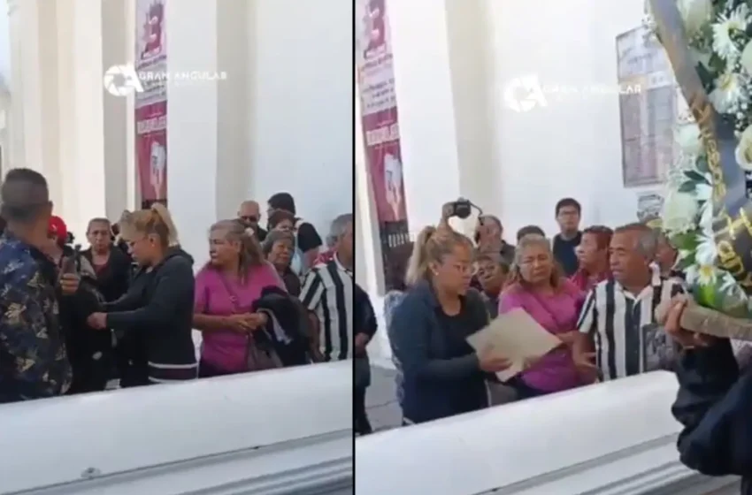  Dan sepultura al Medio Metro Poblano en el panteón municipal