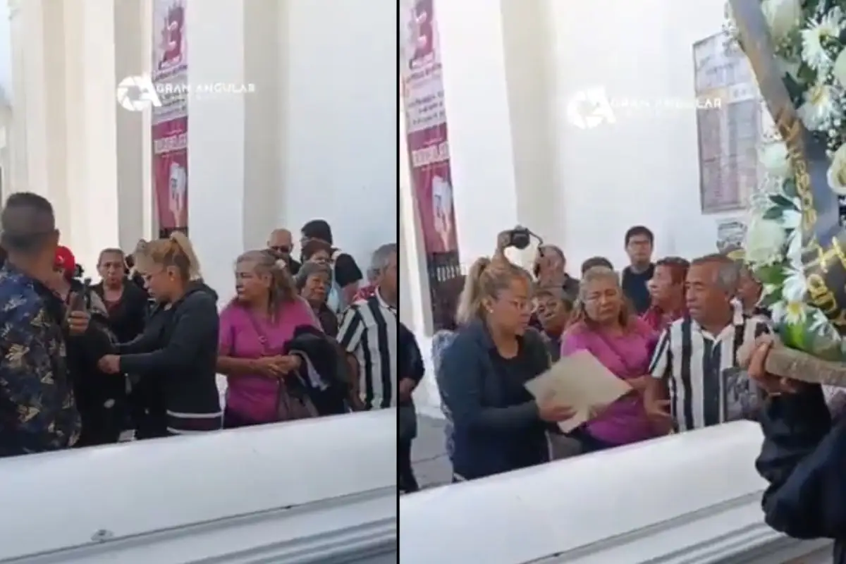 Dan sepultura al Medio Metro Poblano en el panteón municipal