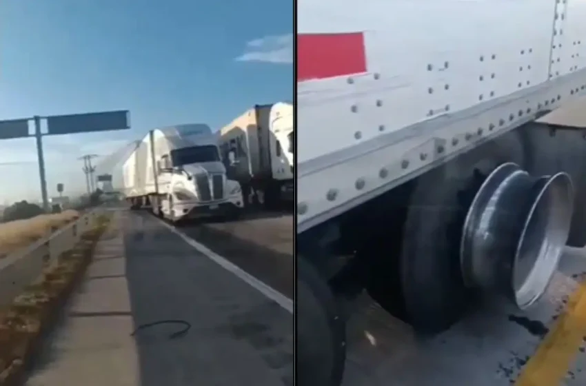 Asaltan a dos traileros durante el bloqueo en el Arco Norte