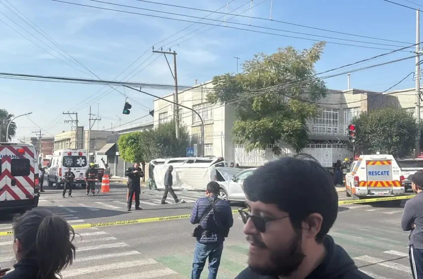  Choque entre la Ruta 11 y un automóvil deja seis lesionados en El Carmen