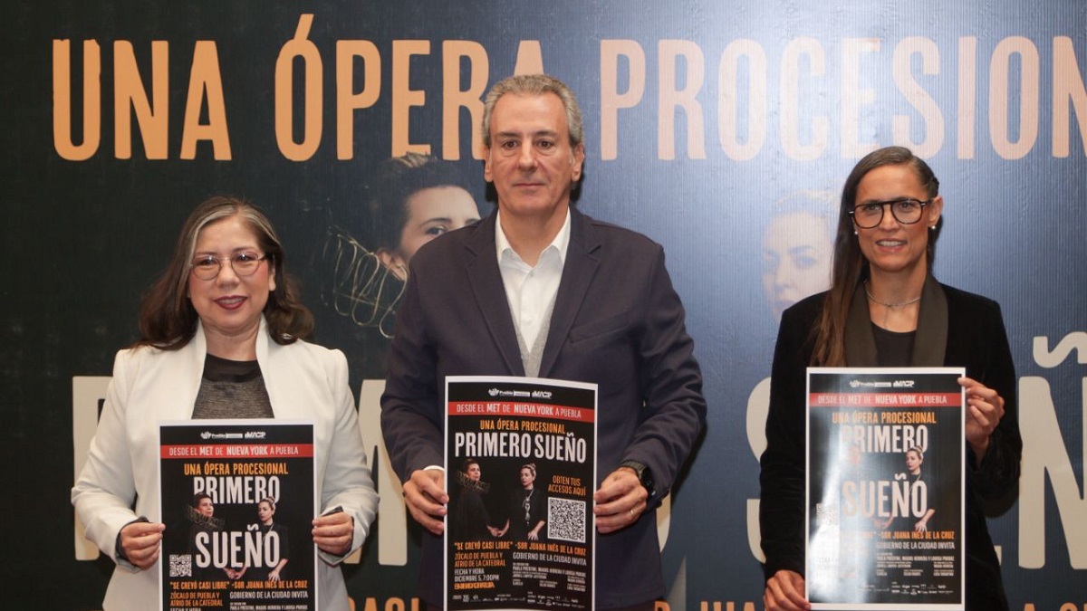 Desde el MET de Nueva York llega a Puebla capital la ópera “Primero Sueño”