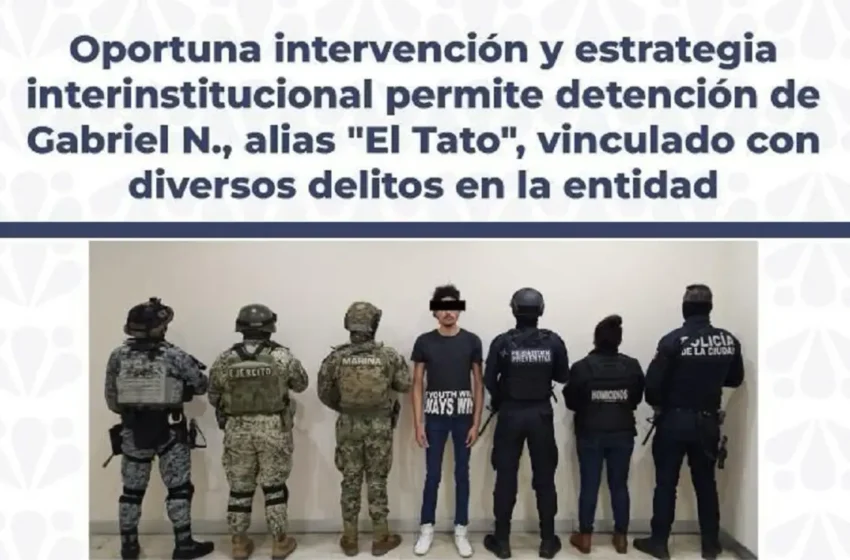  Detienen a “El Tato”, autor intelectual del ataque al bar Lacoss
