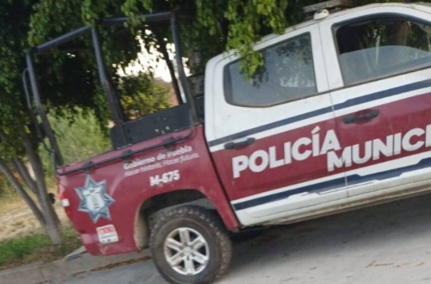  Entregan patrulla por error a falso funcionario en Xochitlán; autoridades la recuperan en Libres