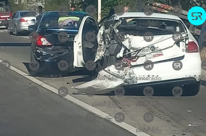  Fuerte accidente deja un muerto sobre Periférico Ecológico y la 11 Sur