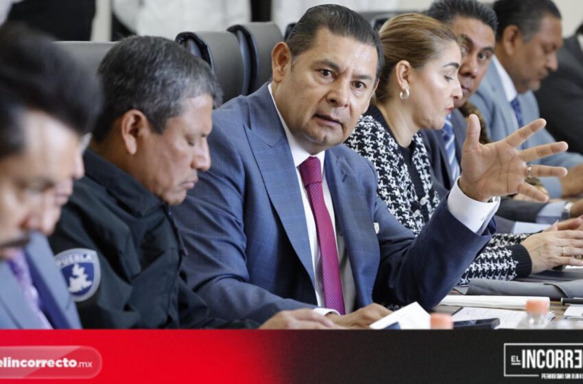  Armenta envía nueva Ley de Seguridad de Puebla: incluye escoltas a exgobernadores 