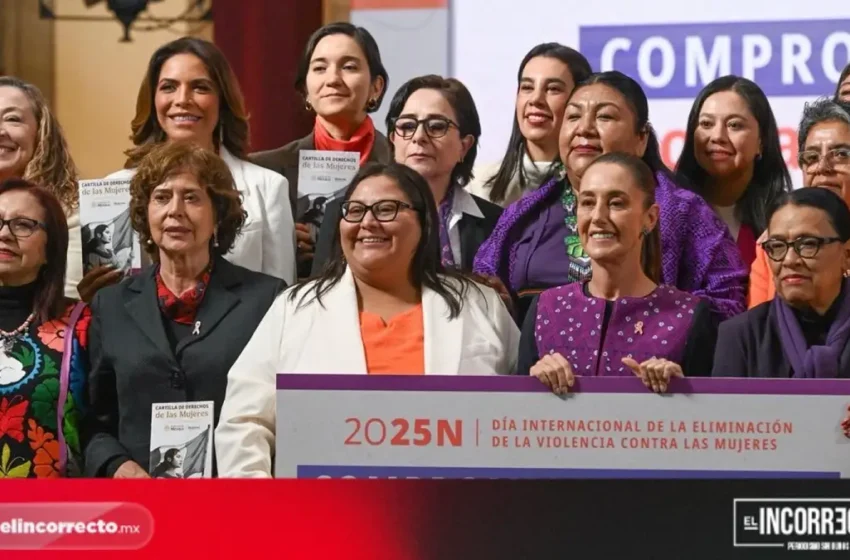 Acompaña Olivia Salomón a Sheinbaum en pacto del #25N para erradicar violencia contra las mujeres