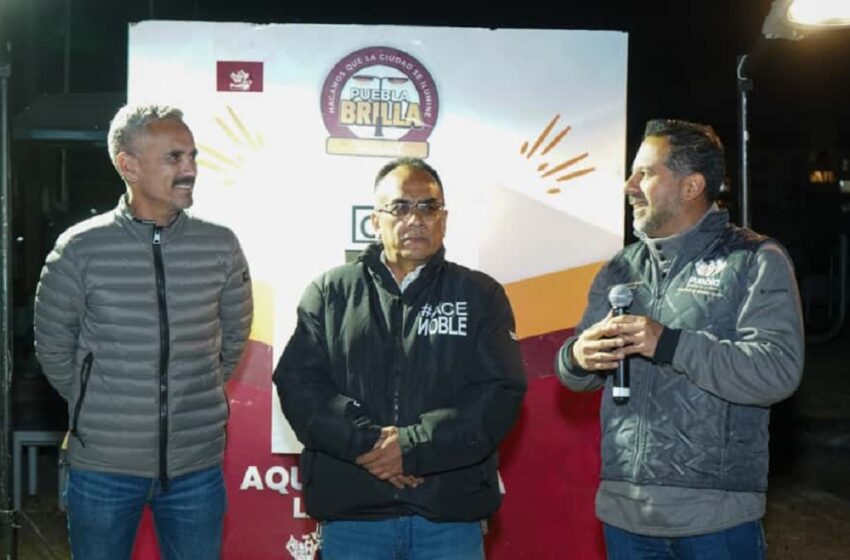  Inaugura Gobierno de Pepe Chedraui modernización de alumbrado en colonias del sur de la ciudad