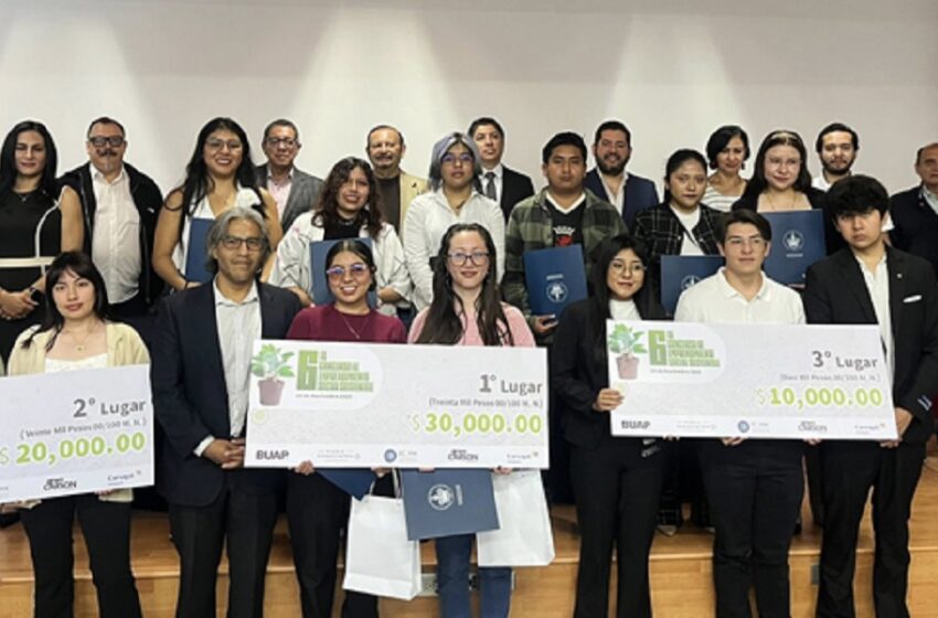  La BUAP premia el talento universitario en emprendimiento social sostenible: Una comunidad que apuesta al futuro