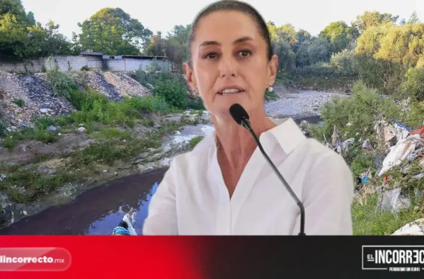  Sheinbaum etiqueta 3 mil millones de pesos para el saneamiento del Atoyac 