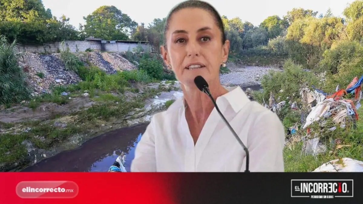 Sheinbaum etiqueta 3 mil millones de pesos para el saneamiento del Atoyac