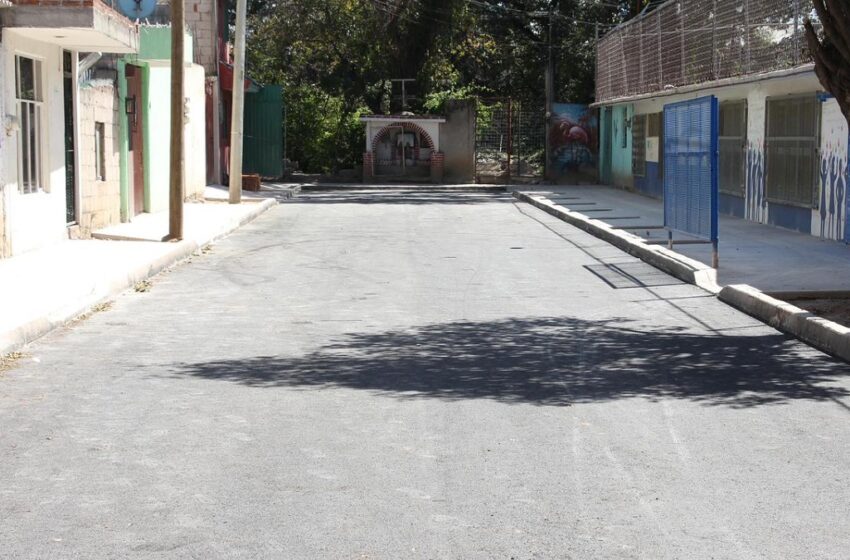  Supervisa Gobierno de la Ciudad conclusión de obra en la colonia San José Los Cerritos